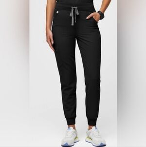 Figs Black Women's Jogger Scrub Pants Medium New